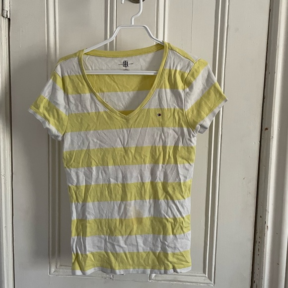 Yellow Striped Tshirt - Picture 1 of 3